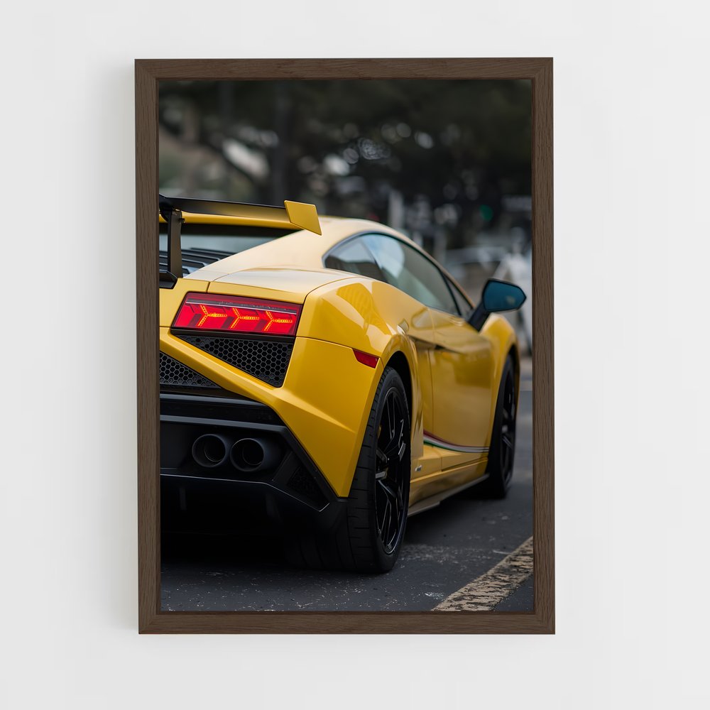 Poster Lamborghini Gallardo (vue 5)